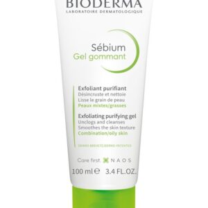 Bioderma Sébium Gel Gommant [Xhel Pastrues dhe Eksfoliant për Lëkurë Kombinim ose me Yndyrë]