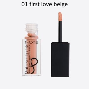 Note Mattever Lip-Ink 01 (First Love Beige)