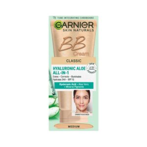 Garnier Skin Naturals BB Cream Classic Medium with Hyaluronic Aloe – 50ml