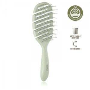 Beter Natural Fiber Flexible Vent Brush - Mint Green