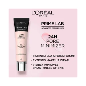 L'Oréal Paris Prime Lab 24H Pore Minimizer - Primer për Minimizing Poret