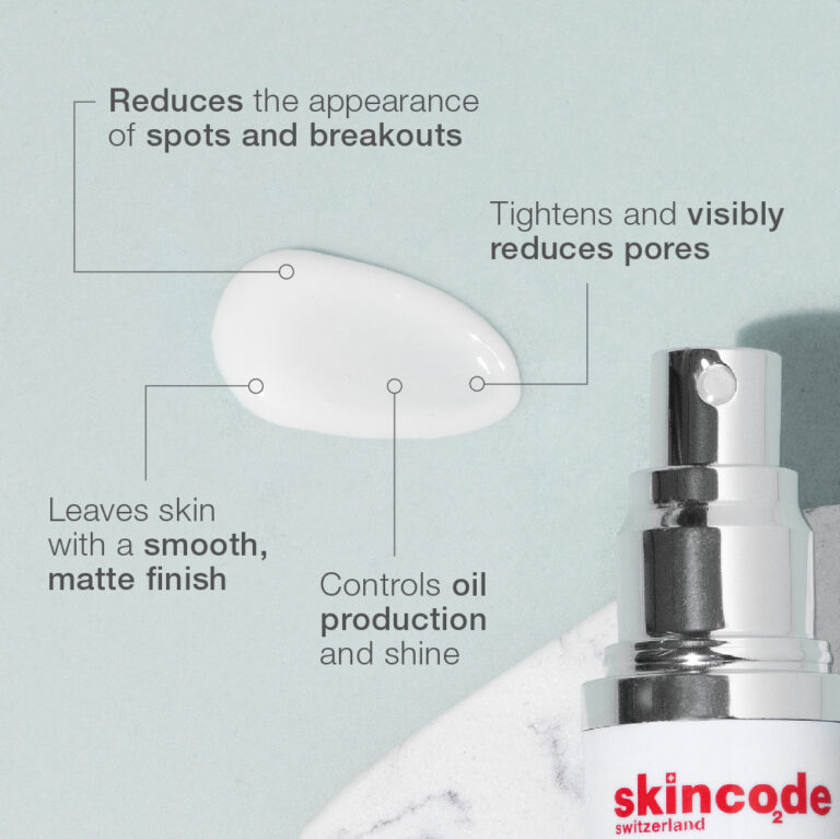💧 Skincode S.O.S. Oil Control Balancing Serum – 30 ml thumbnail 2