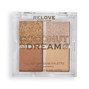 Revolution – Relove Pocket Eyeshadow Palette – Coconut