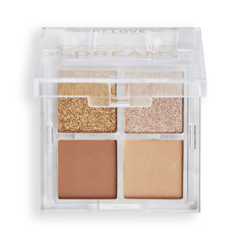 Revolution – Relove Pocket Eyeshadow Palette – Coconut thumbnail 3