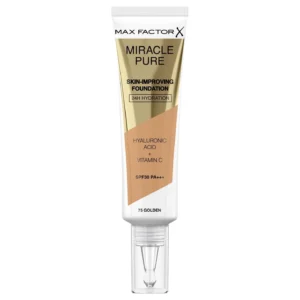 Max Factor Miracle Pure 24H Hydration Makeup Base SPF 30 / Golden 75